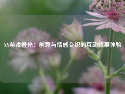 XY游戏橙光：创意与情感交织的互动叙事体验